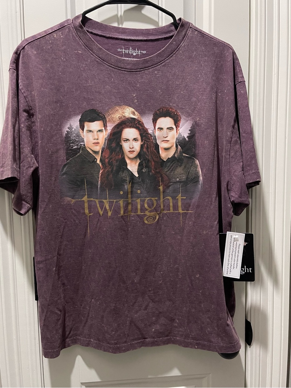 Twilight Official Graphic Crewneck Tee - Purple